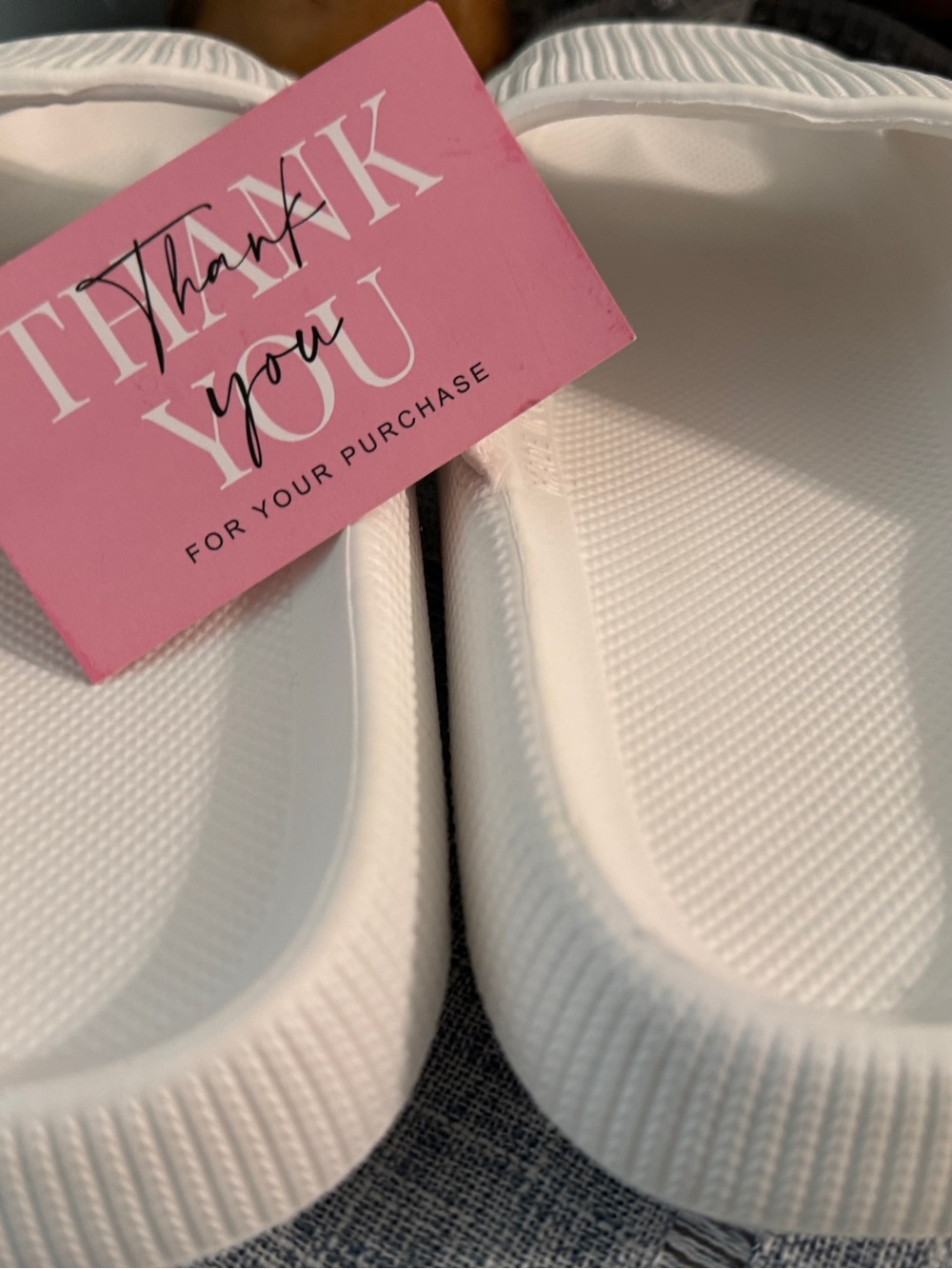 The Cloudies White Slide Mules - Comfortable Women’s Clogs - Picture 4 of 14